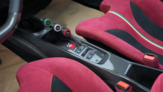 Ferrari 488 GTB & Spider 2016 2017 2018 2019 2020 with Aftermarket Parts - 1:1 Pista Style Interior Styling Carbon Fiber from Aero Republic