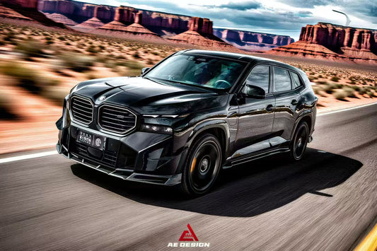 BMW XM / XM Label Red G09 2023-ON with Aftermarket Parts - AE Side Skirts Pre-preg Carbon Fiber from ArmorExtend