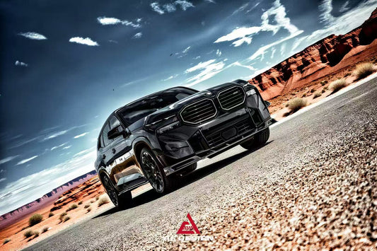 BMW XM / XM Label Red G09 2023-ON with Aftermarket Parts - AE Side Skirts Pre-preg Carbon Fiber from ArmorExtend