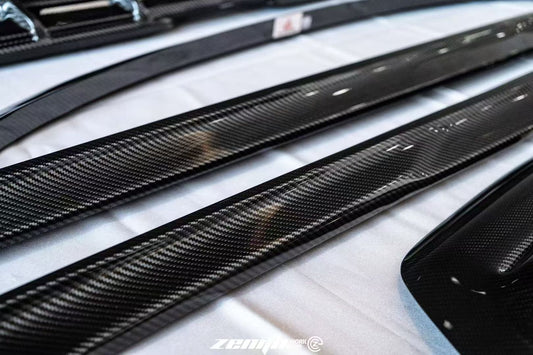 BMW XM / XM Label Red G09 2023-ON with Aftermarket Parts - AE Side Skirts Pre-preg Carbon Fiber from ArmorExtend