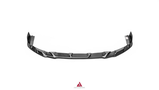 Audi S7 A7 (with S-bumper) C8 2019-ON with Aftermarket Parts - ART V2 Style Front Lip Dry Pre-preg Carbon Fiber from ArmorExtend