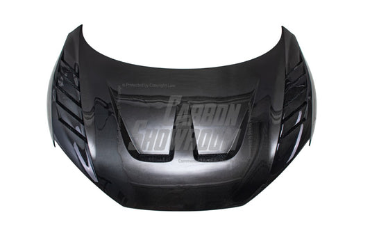 Audi R8 Gen 2 2017 2018 2019 2020 2021 2022 2023 with Aftermarket Parts - AE Style Hood Bonnet Double-sided Carbon Fiber / Partial Carbon Fiber from ArmorExtend