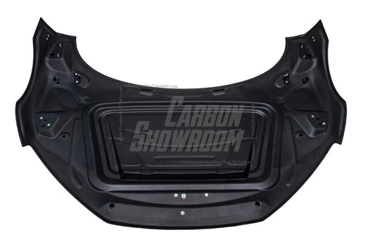 Audi R8 Gen 2 2017 2018 2019 2020 2021 2022 2023 with Aftermarket Parts - AE Style Hood Bonnet Double-sided Carbon Fiber / Partial Carbon Fiber from ArmorExtend