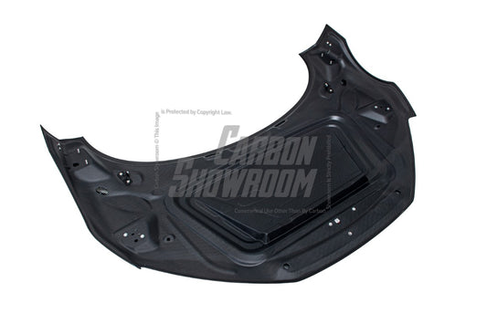 Audi R8 Gen 2 2017 2018 2019 2020 2021 2022 2023 with Aftermarket Parts - AE Style Hood Bonnet Double-sided Carbon Fiber / Partial Carbon Fiber from ArmorExtend