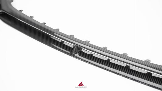 Audi R8 Gen 2 Facelift 2020 2021 2022 2023 with Aftermarket Parts - ART Front Lip Dry Pre-preg Carbon Fiber from ArmorExtend