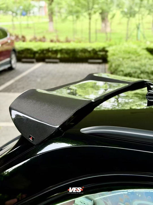 Audi RS4 B9 / B9.5 2018 2019 2020 2021 2022 2023 2024 with Aftermarket Parts - AE Rear Roof Spoiler Carbon Fiber from ArmorExtend