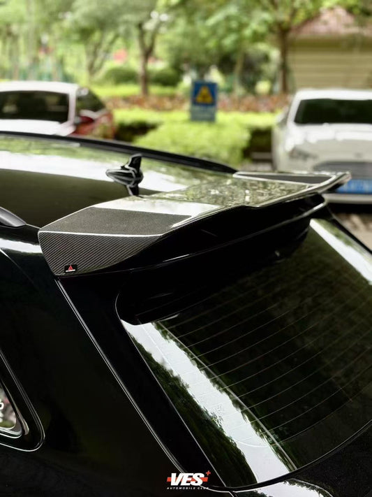 Audi RS4 B9 / B9.5 2018 2019 2020 2021 2022 2023 2024 with Aftermarket Parts - AE Rear Roof Spoiler Carbon Fiber from ArmorExtend