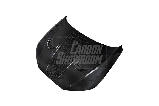 Audi RS4 B9 B9.5 2018-ON & S4 / A4 / A4 Allroad / A4 Avant B9 B9.5 2017 2018 2019 2020 2021 2022 2023 2024 with Aftermarket Parts - AE Style Hood Bonnet Carbon Fiber from ArmorExtend