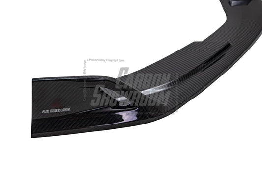 Audi RS5 B9.5 2020 2021 2022 2023 2024 with Aftermarket Parts - AE Style Front Lip Carbon Fiber from ArmorExtend
