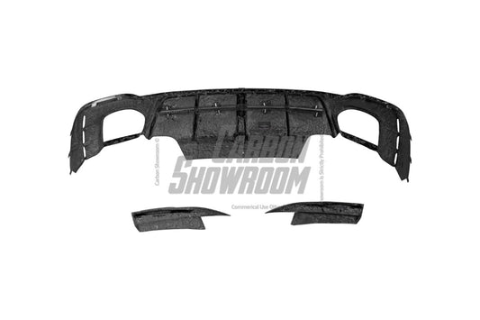 Audi RS5 B9.5 2020 2021 2022 2023 2024 with Aftermarket Parts - AE Style Rear Diffuser Carbon Fiber from ArmorExtend