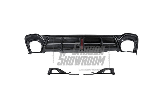 Audi RS5 B9.5 2020 2021 2022 2023 2024 with Aftermarket Parts - AE Style Rear Diffuser Carbon Fiber from ArmorExtend