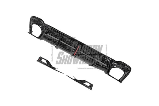 Audi RS5 B9.5 2020 2021 2022 2023 2024 with Aftermarket Parts - AE Style Rear Diffuser Carbon Fiber from ArmorExtend