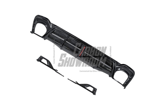 Audi RS5 B9.5 2020 2021 2022 2023 2024 with Aftermarket Parts - AE Style Rear Diffuser Carbon Fiber from ArmorExtend