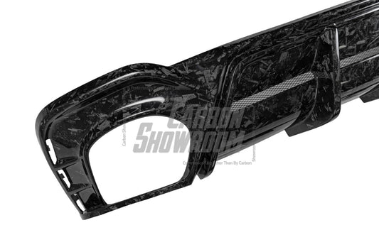 Audi RS5 B9.5 2020 2021 2022 2023 2024 with Aftermarket Parts - AE Style Rear Diffuser Carbon Fiber from ArmorExtend