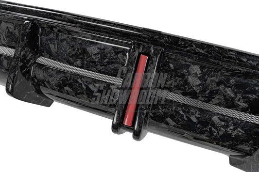 Audi RS5 B9.5 2020 2021 2022 2023 2024 with Aftermarket Parts - AE Style Rear Diffuser Carbon Fiber from ArmorExtend