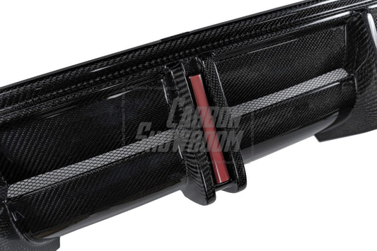 Audi RS5 B9.5 2020 2021 2022 2023 2024 with Aftermarket Parts - AE Style Rear Diffuser Carbon Fiber from ArmorExtend