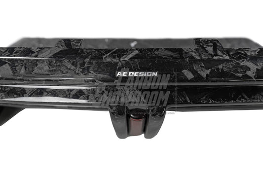 Audi RS5 B9.5 2020 2021 2022 2023 2024 with Aftermarket Parts - AE Style Rear Diffuser Carbon Fiber from ArmorExtend