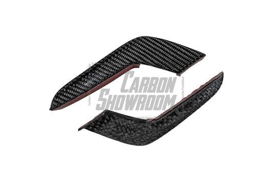 Audi RS5 B9.5 2020 2021 2022 2023 2024 with Aftermarket Parts - AE Style Front Canards Carbon Fiber from ArmorExtend