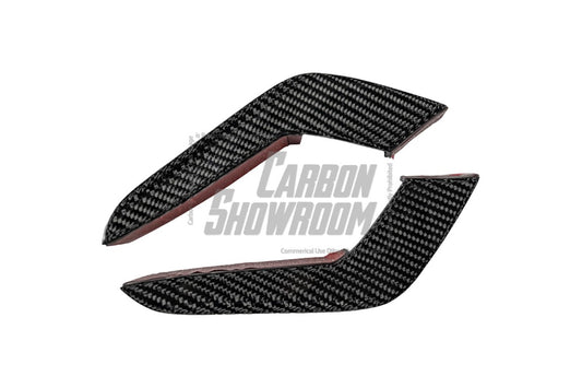 Audi RS5 B9.5 2020 2021 2022 2023 2024 with Aftermarket Parts - AE Style Front Canards Carbon Fiber from ArmorExtend