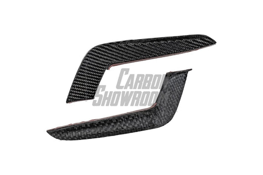 Audi RS5 B9.5 2020 2021 2022 2023 2024 with Aftermarket Parts - AE Style Front Canards Carbon Fiber from ArmorExtend
