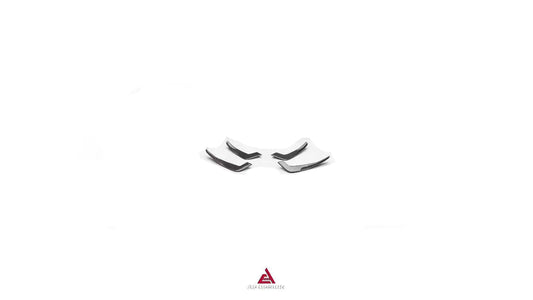 Audi RS5 B9.5 2020 2021 2022 2023 2024 2025 with Aftermarket Parts - AE V2 Style Front Canards Dry Pre-preg Carbon Fiber from ArmorExtend