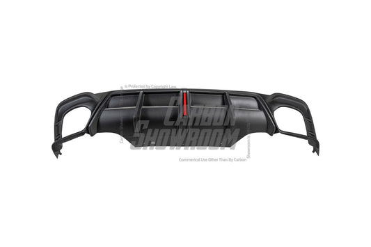 Audi RS5 B9.5 2020 2021 2022 2023 2024 with Aftermarket Parts - AE Style Rear Diffuser Carbon Fiber from ArmorExtend