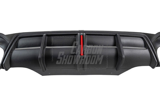 Audi RS5 B9.5 2020 2021 2022 2023 2024 with Aftermarket Parts - AE Style Rear Diffuser Carbon Fiber from ArmorExtend
