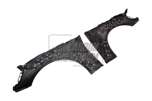 Audi RS5 B9 / B9.5 2017 2018 2019 2020 2021 2022 2023 2024 with Aftermarket Parts - AE Style Front Fenders Carbon Fiber from ArmorExtend