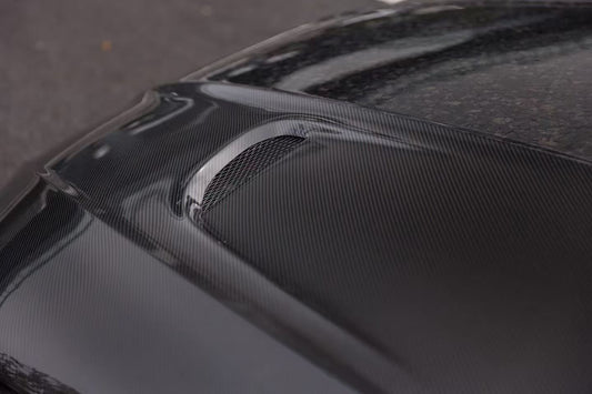 Audi RS5 S5 A5 B9 B9.5 2017 2018 2019 2020 2021 2022 2023 2024 2025 with Aftermarket Parts - AE Style Hood Bonnet Carbon Fiber from ArmorExtend