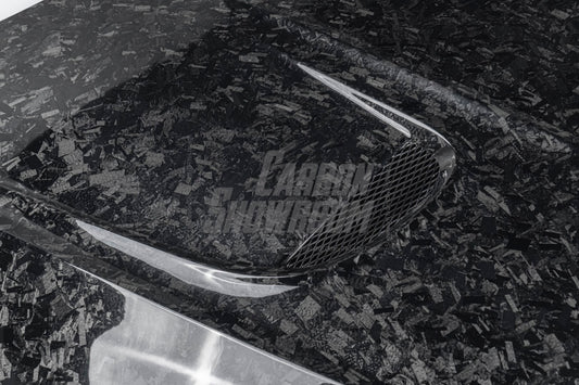 Audi RS5 S5 A5 B9 B9.5 2017 2018 2019 2020 2021 2022 2023 2024 with Aftermarket Parts - AE Style Hood Bonnet Carbon Fiber from?ArmorExtend