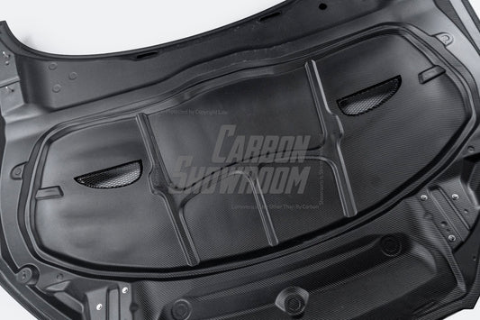 Audi RS5 S5 A5 B9 B9.5 2017 2018 2019 2020 2021 2022 2023 2024 with Aftermarket Parts - AE Style Hood Bonnet Carbon Fiber from?ArmorExtend