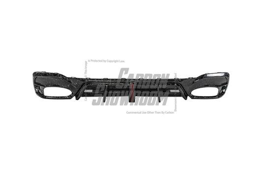 Audi RS6 C8 2020 2021 2022 2023 2024 & RS7 C8 2020 2021 2022 2023 2024 with Aftermarket Parts - AE Rear Diffuser & Canards Carbon Fiber from ArmorExtend