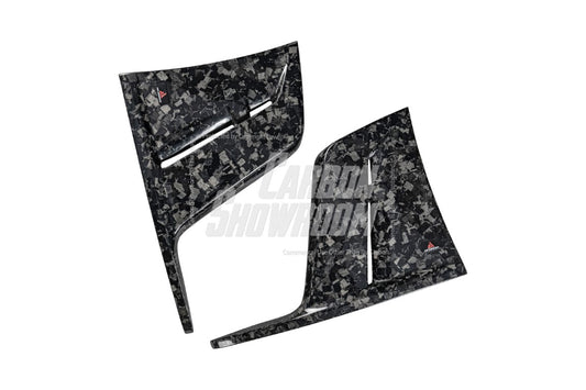 Audi RS6 C8 2020 2021 2022 2023 2024 & RS7 C8 2020 2021 2022 2023 2024 with Aftermarket Parts - AE Rear Diffuser & Canards Carbon Fiber from ArmorExtend