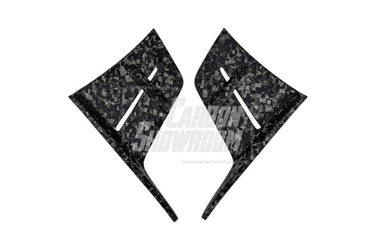 Audi RS6 C8 2020 2021 2022 2023 2024 & RS7 C8 2020 2021 2022 2023 2024 with Aftermarket Parts - AE Rear Diffuser & Canards Carbon Fiber from ArmorExtend