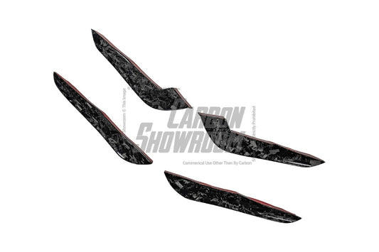 Audi RSQ8 2021 2022 2023 2024 with Aftermarket Parts - AE Style Front Canards Carbon Fiber from ArmorExtend
