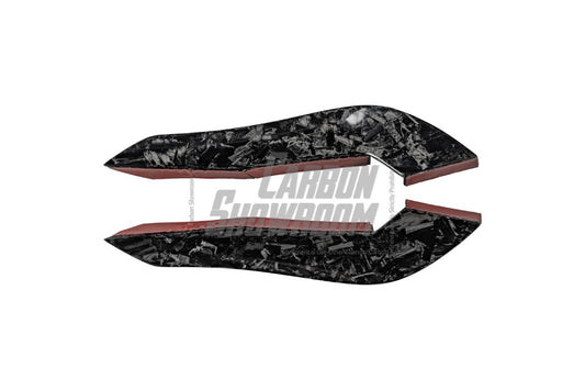 Audi RSQ8 2021 2022 2023 2024 with Aftermarket Parts - AE Style Front Canards Carbon Fiber from ArmorExtend