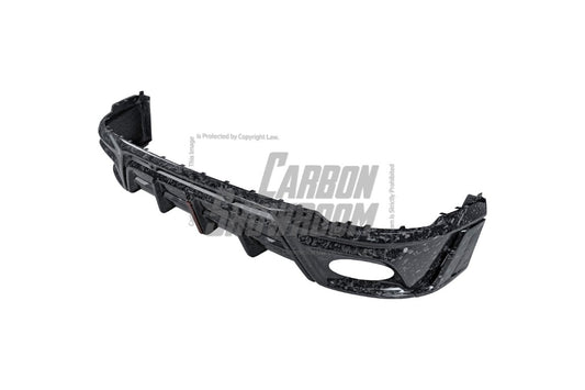 Audi RSQ8 2021 2022 2023 2024 SQ8 Q8 (requires you to upgrade the exhaust tips to RSQ8 version) 2020 2021 2022 2023 2024 with Aftermarket Parts - AE Rear Diffuser Pre-Preg Carbon Fiber from ArmorExtend