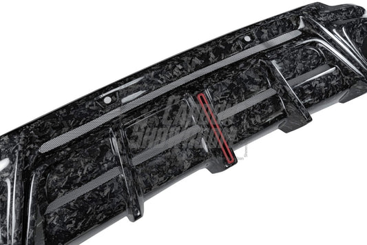 Audi RSQ8 2021 2022 2023 2024 SQ8 Q8 (requires you to upgrade the exhaust tips to RSQ8 version) 2020 2021 2022 2023 2024 with Aftermarket Parts - AE Rear Diffuser Pre-Preg Carbon Fiber from ArmorExtend
