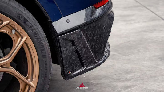 Audi RSQ8 2021 2022 2023 2024 SQ8 Q8 (requires you to upgrade the exhaust tips to RSQ8 version) 2020 2021 2022 2023 2024 with Aftermarket Parts - AE Rear Diffuser Pre-Preg Carbon Fiber from ArmorExtend