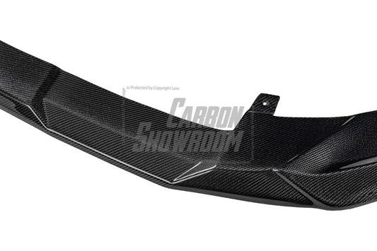 Audi S4 / A4 (With s-line Bumper, does not fit base model) B9.5 2020-ON with Aftermarket Parts - AE V2 Carbon Fiber & ABS Front Lip from ArmorExtend