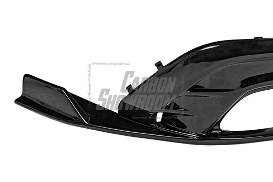 Audi S4 / A4 (With S-line Bumper) B9.5 2020 2021 2022 2023 2024 with Aftermarket Parts - AE / Plustic Style Rear Diffuser & Canards Carbon Fiber / ABS