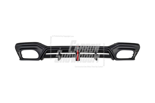 Audi S5 A5 (with s-line bumper, does not base model) B9.5 2020-ON with Aftermarket Parts - AE Style Rear Diffuser & Canards ABS from ArmorExtend
