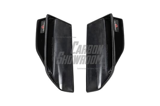 Audi S5 A5 (with s-line bumper, does not base model) B9.5 2020-ON with Aftermarket Parts - AE Style Rear Diffuser & Canards ABS from ArmorExtend
