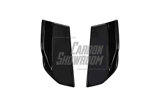 Audi S5 A5 (with s-line bumper, does not base model) B9.5 2020-ON with Aftermarket Parts - AE Style Rear Diffuser & Canards ABS from ArmorExtend