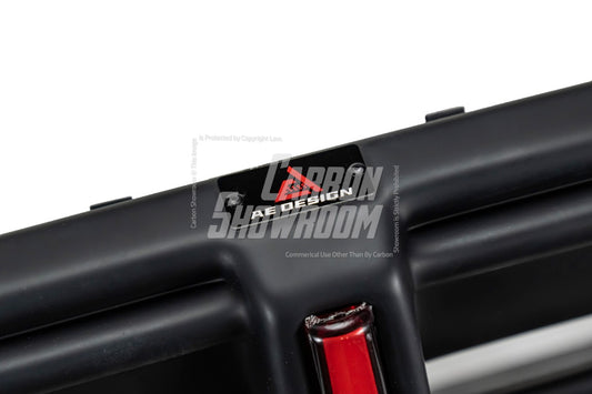 Audi S5 A5 (with s-line bumper, does not base model) B9.5 2020-ON with Aftermarket Parts - AE Style Rear Diffuser & Canards ABS from ArmorExtend