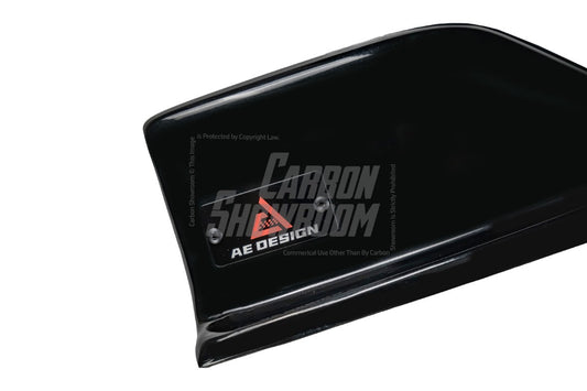 Audi S5 A5 (with s-line bumper, does not base model) B9.5 2020-ON with Aftermarket Parts - AE Style Rear Diffuser & Canards ABS from ArmorExtend