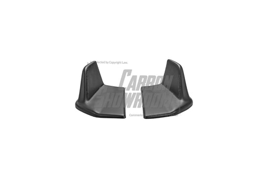 Audi S5 A5 (with s-line bumper, does not base model) B9.5 2020-ON with Aftermarket Parts - AE Style Rear Diffuser & Canards ABS from ArmorExtend