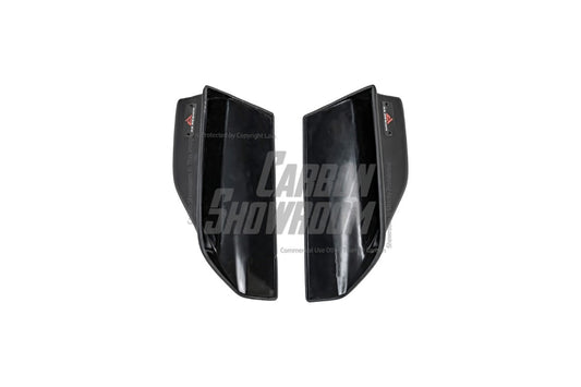 Audi S5 A5 (with s-line bumper, does not base model) B9.5 2020-ON with Aftermarket Parts - AE Style Rear Diffuser & Canards ABS from ArmorExtend