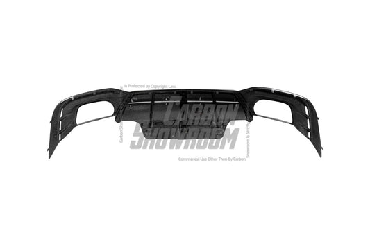 Audi S5 A5 (with s-line bumper, does not base model) B9.5 2020 2021 2022 2023 2024 with Aftermarket Parts - AE Rear Diffuser & Canards Carbon Fiber from ArmorExtend
