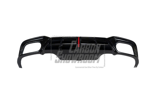 Audi S5 A5 (with s-line bumper, does not base model) B9.5 2020-ON with Aftermarket Parts - AE Style Rear Diffuser & Canards ABS from ArmorExtend